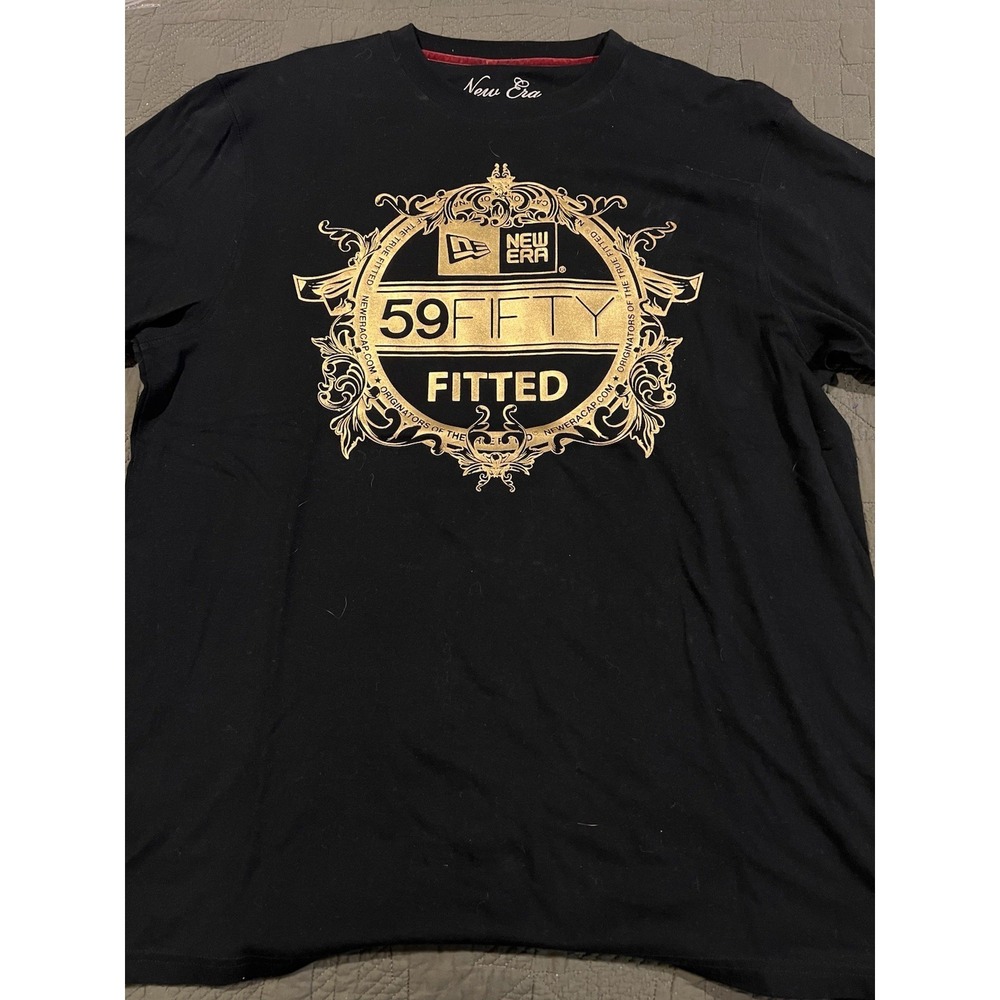 new‎ era 59fifty Rare T Shirt Black Large Black